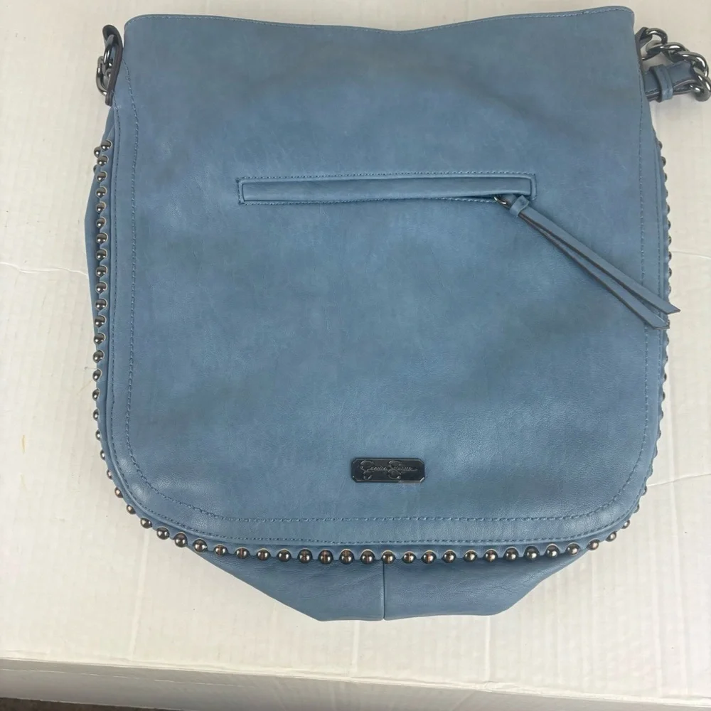 Jessica Simpson Camile Studded Hobo bag in blue